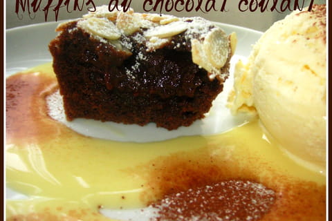 Muffins au chocolat coulant _ la meilleure recette