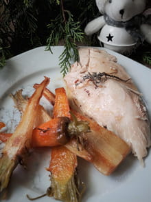 Poularde rôtie en croûte de sel : Etape 5