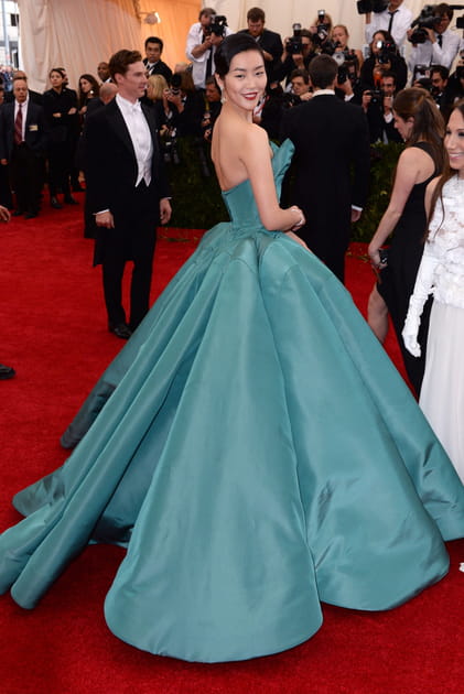 Liu Wen au Met Gala 2014