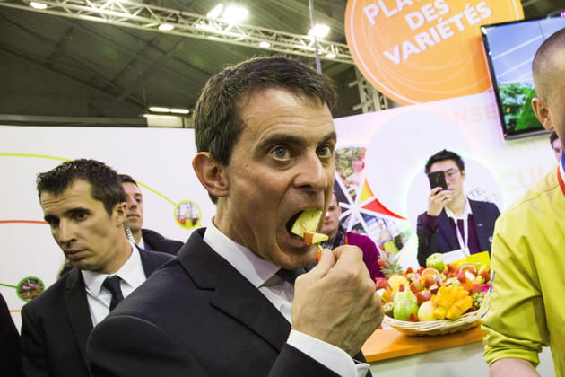 Mangez des pommes... ce n'est pas Chirac, mais Manuel Valls !