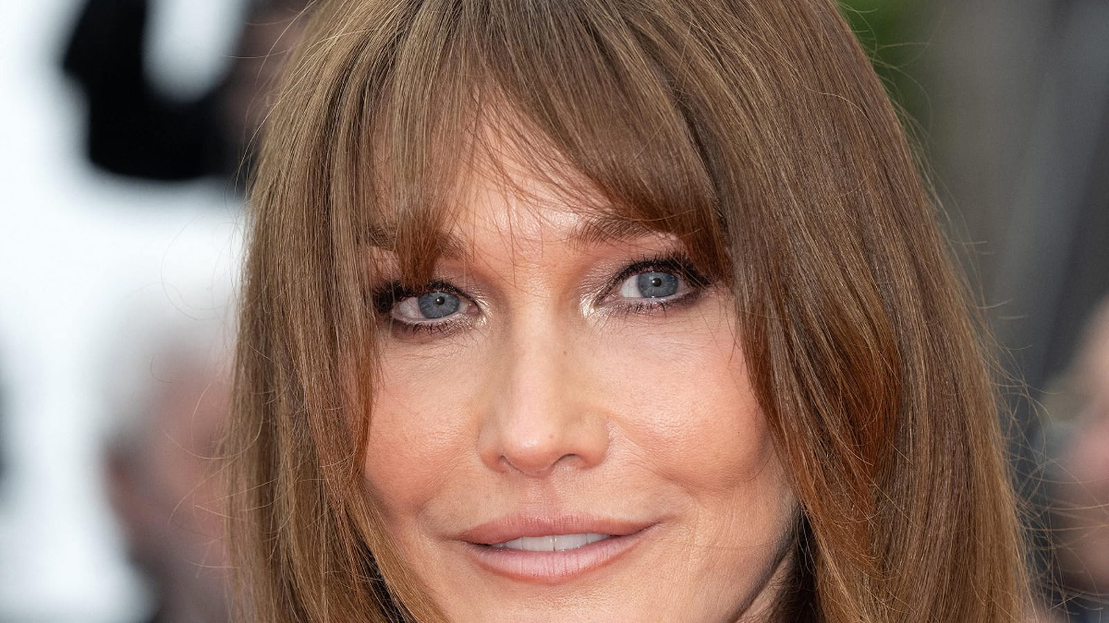 Carla Bruni avec frange