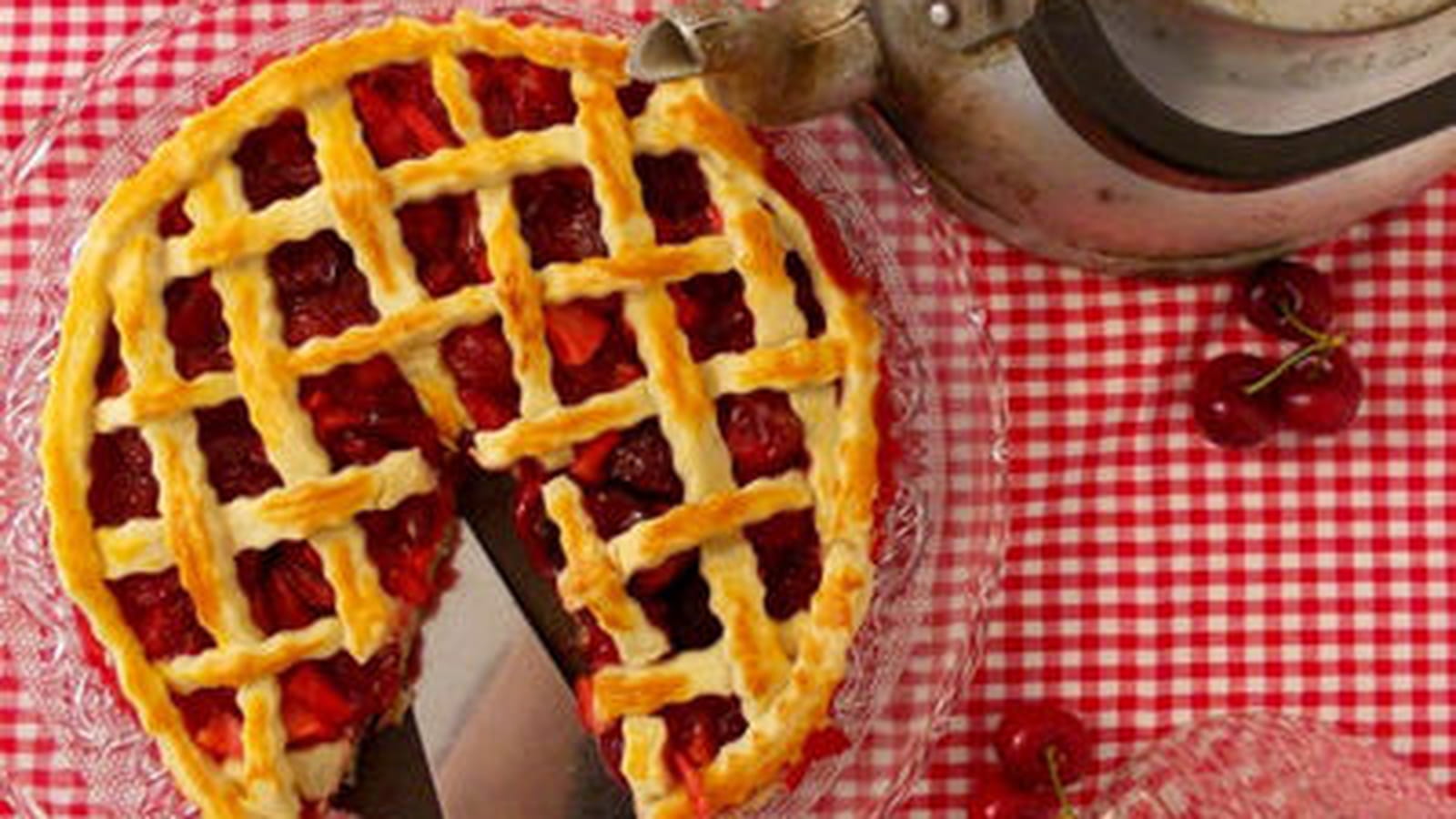 Tarte aux cerises Cherry pie