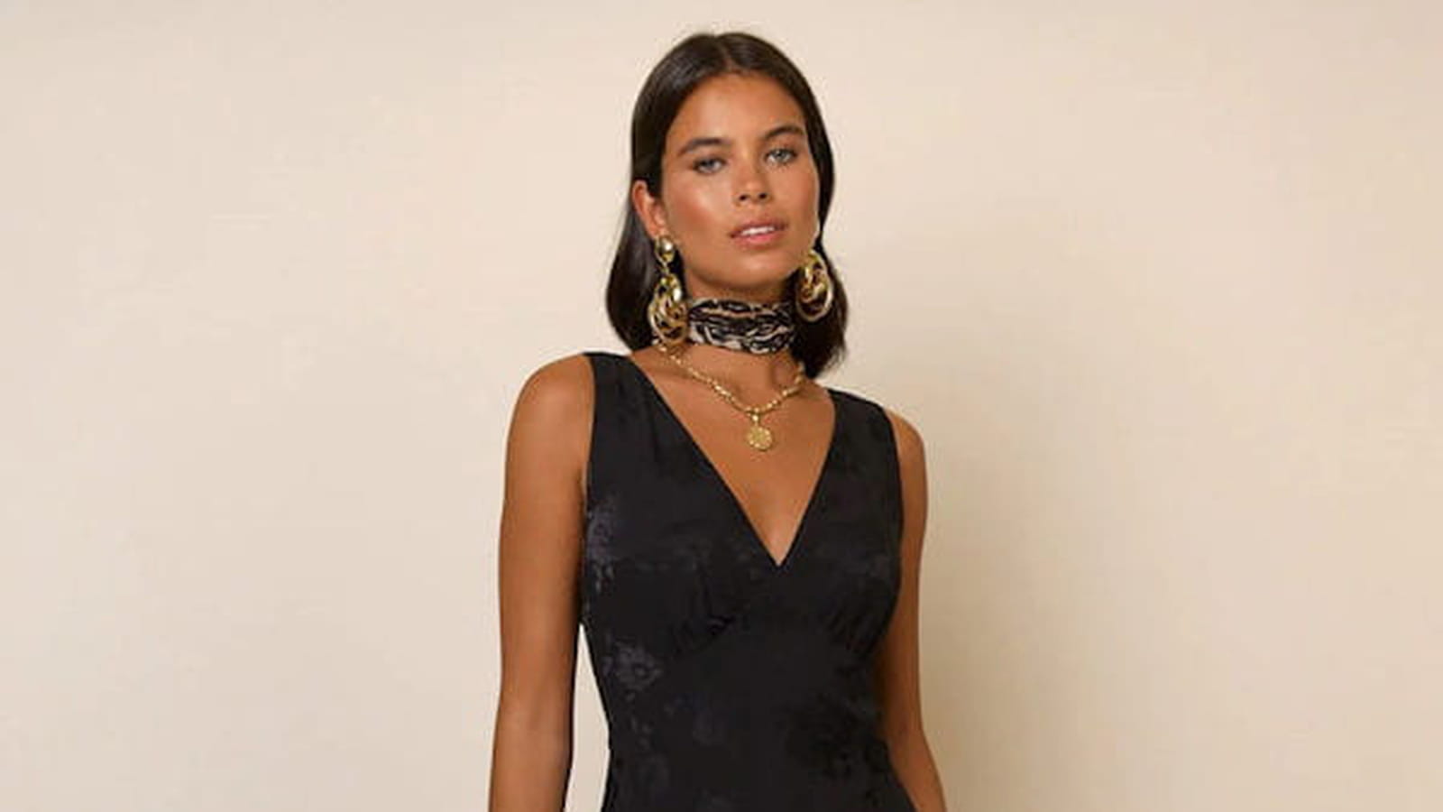 Robe noire Rixo