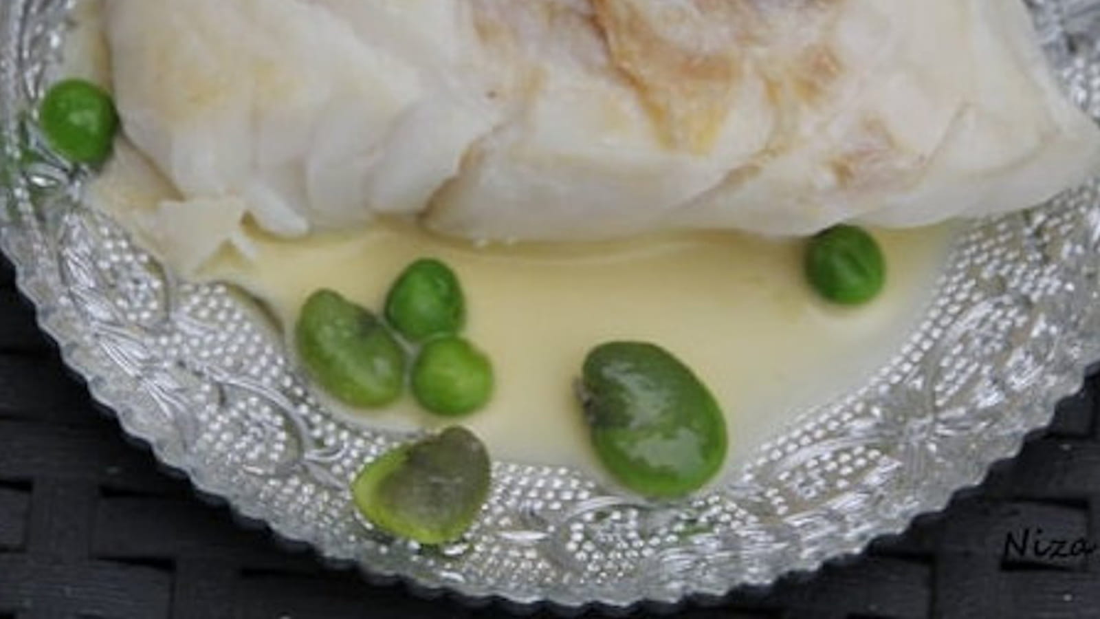 Skrei aux fèves et pastis
