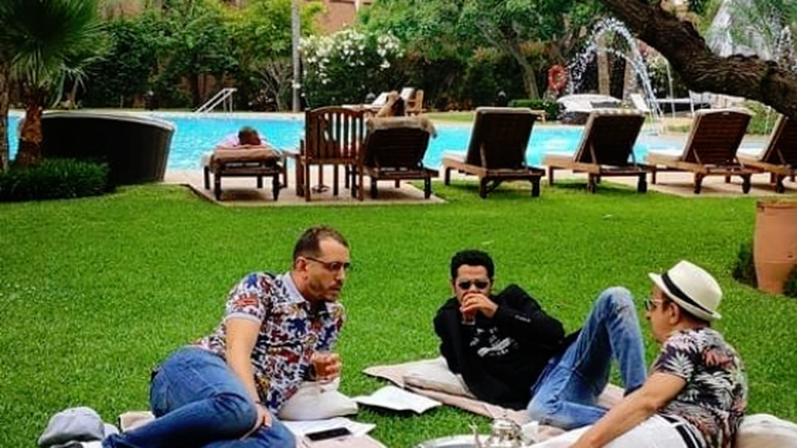 Jamel Debbouze et Booder