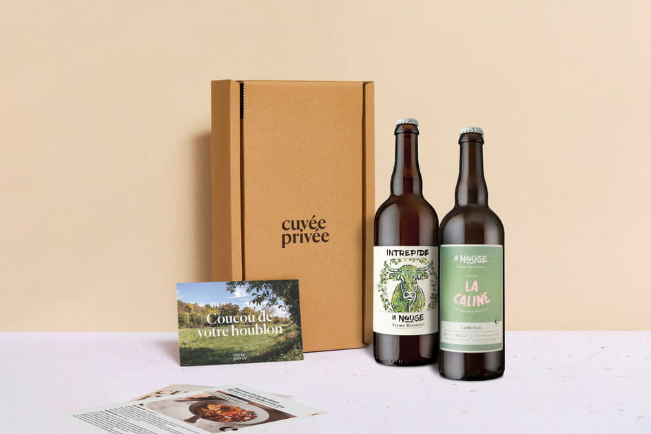 Coffret d'adoption de houblon et des bi&egrave;res de Cuv&eacute;e Priv&eacute;e