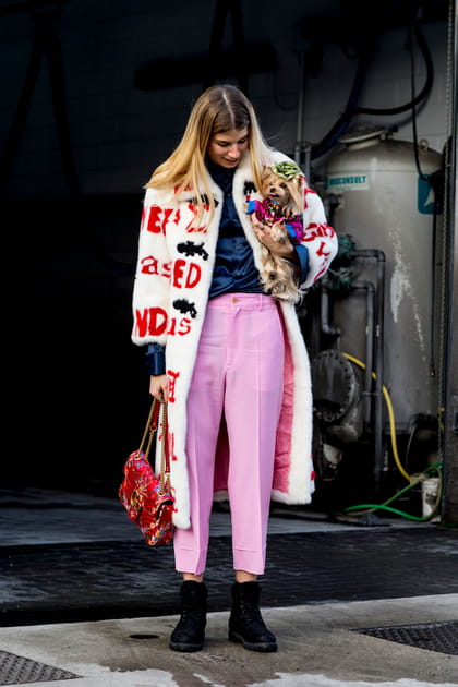 Le manteau &agrave; message