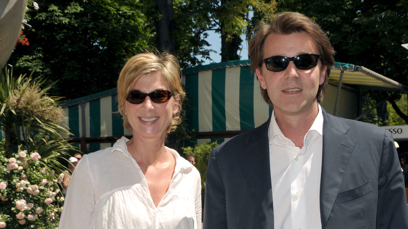 Michèle Laroque et François Baroin