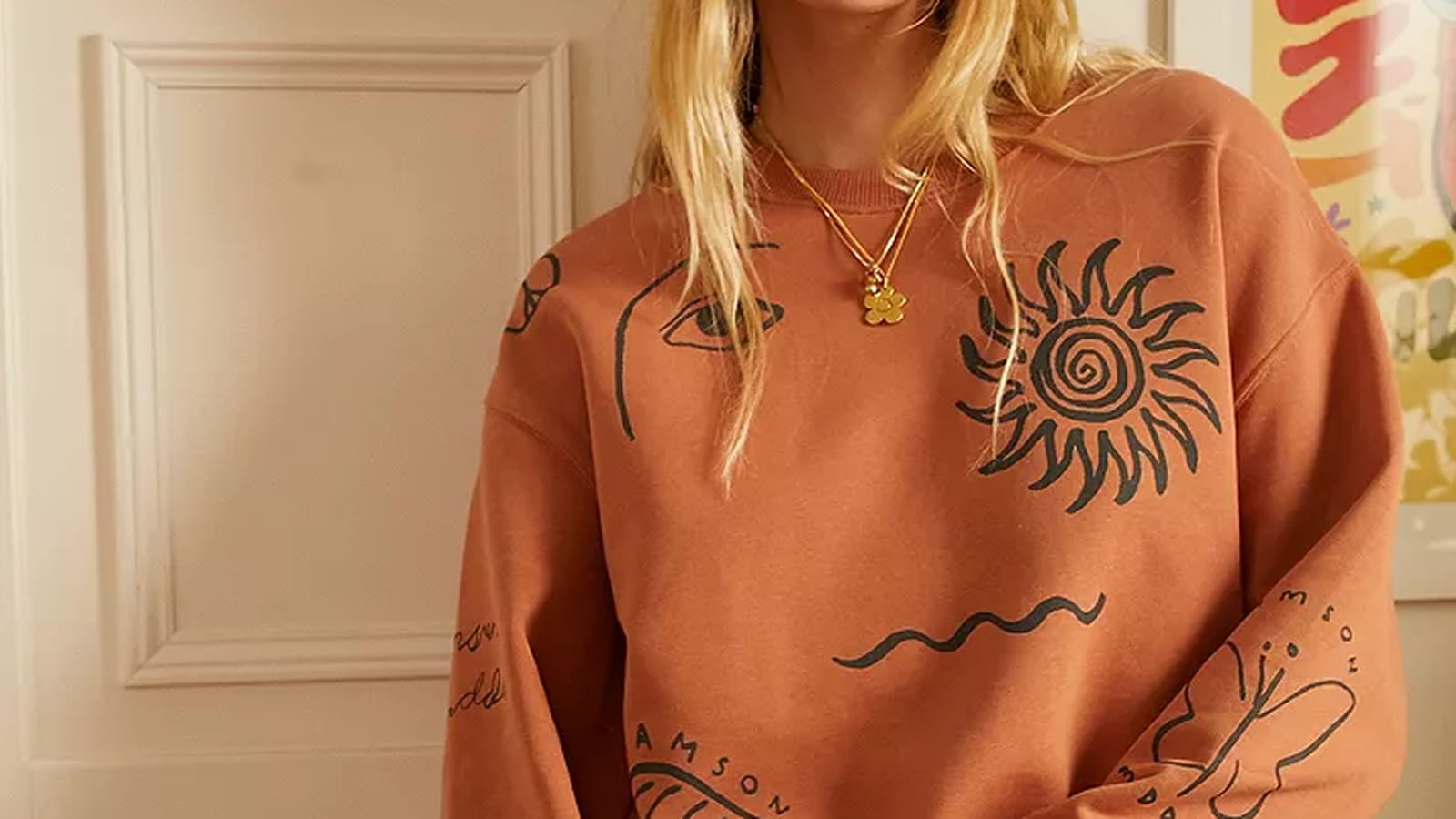 Sweatshirt Damson Madder