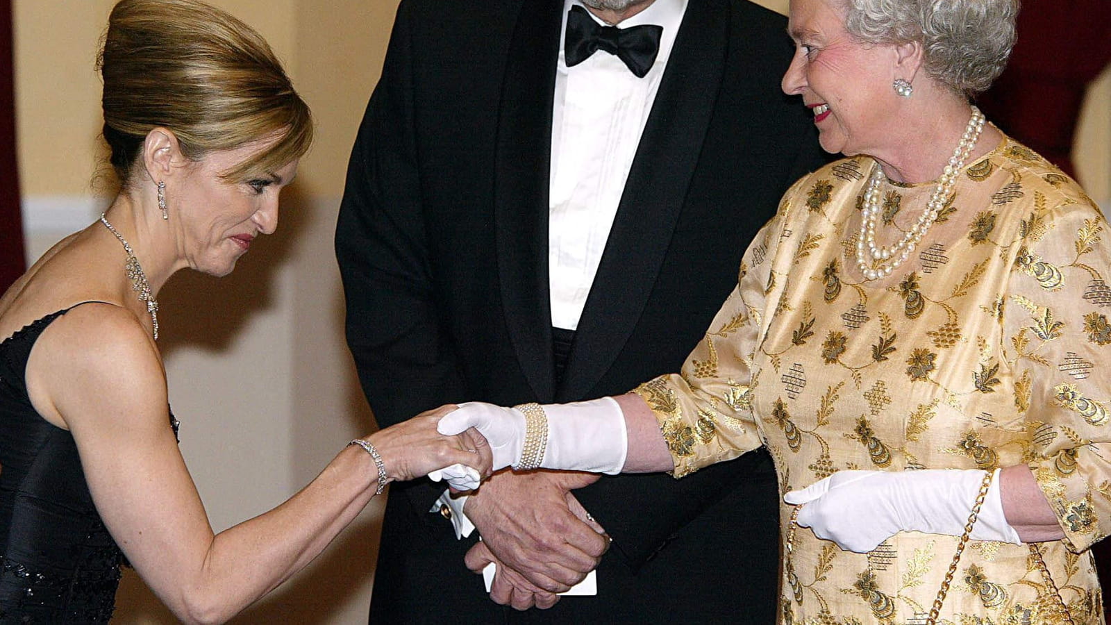 Madonna et la reine Elizabeth II