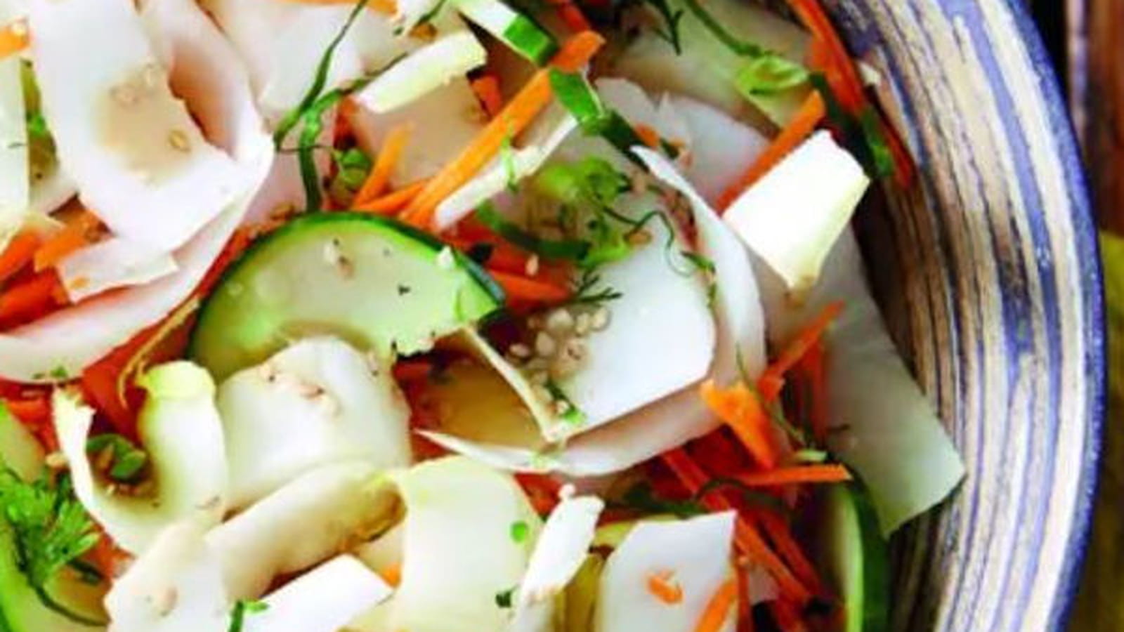 Salade d’endives aux saveurs thaï