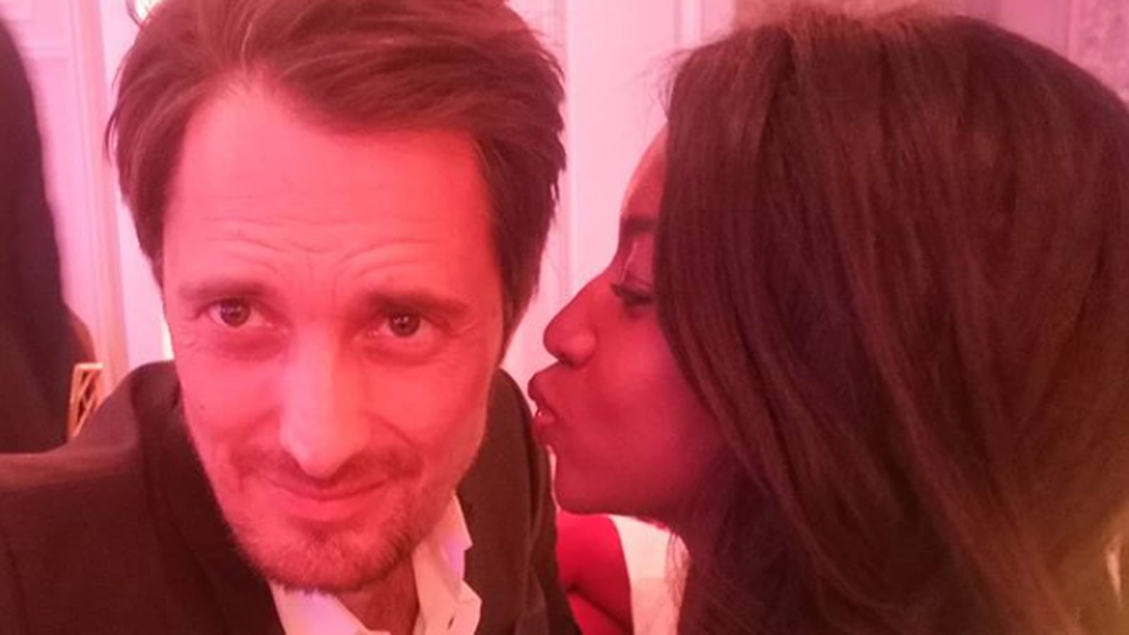 Vincent Cerutti et Hapsatou Sy