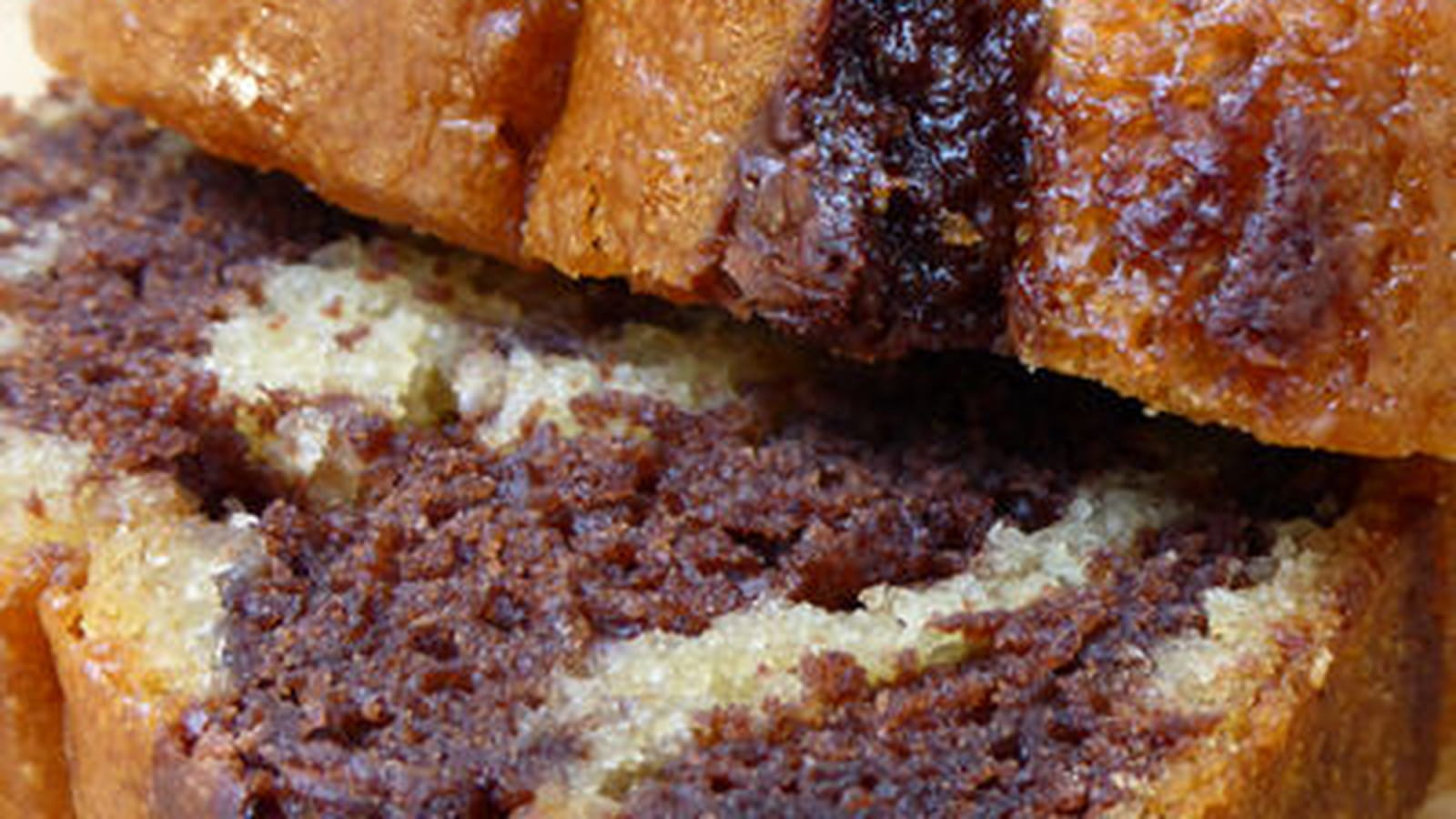 Gâteau marbré vegan sans oeuf et sans lait