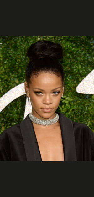 Le chignon XXL de Rihanna