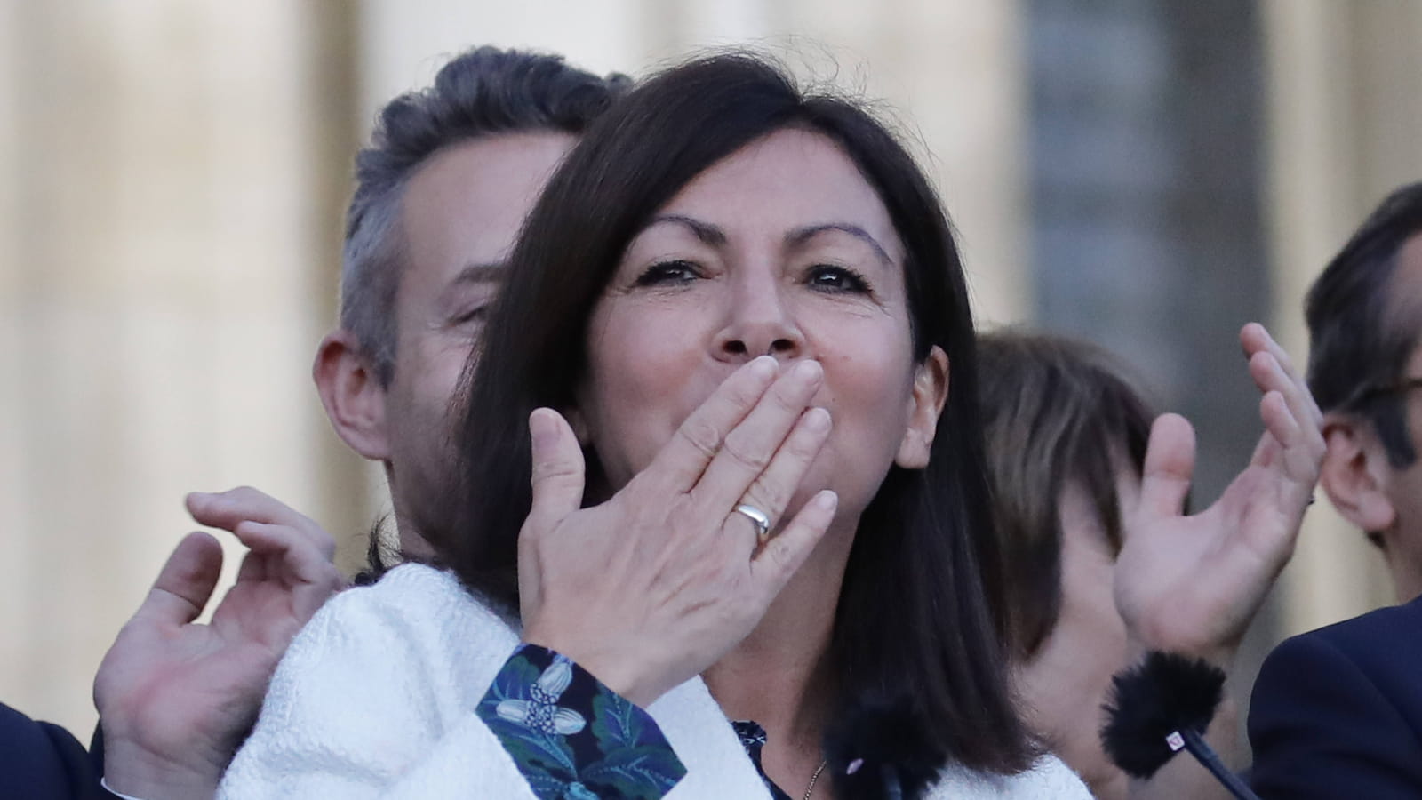Anne Hidalgo, après sa victoire aux municipales, le 28 juin 2020