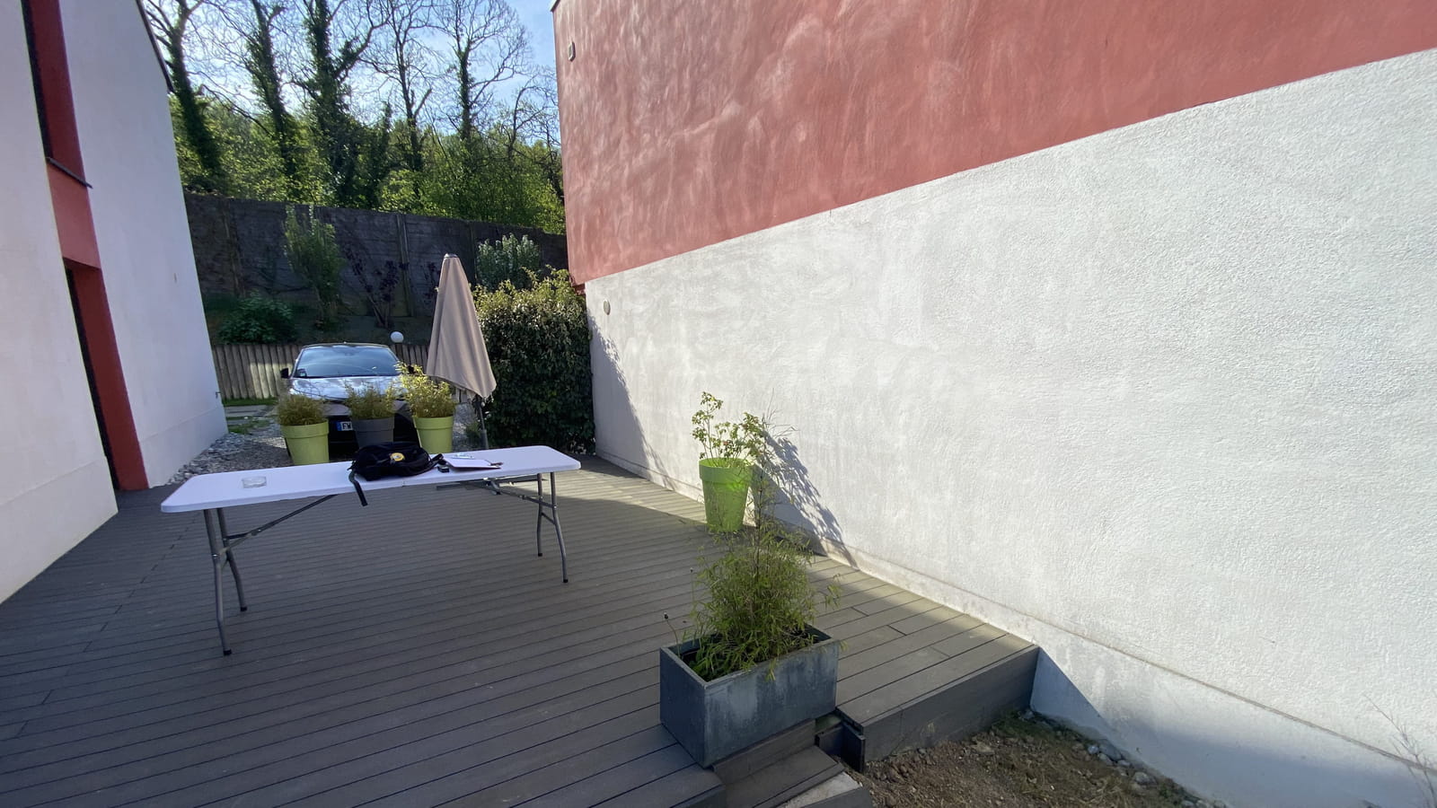 Terrasse avant