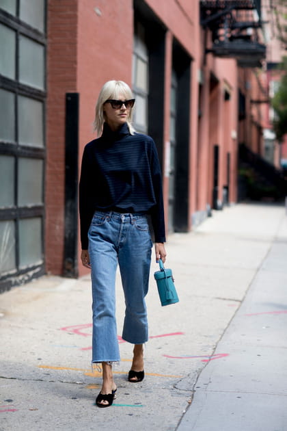 Le jean cropped