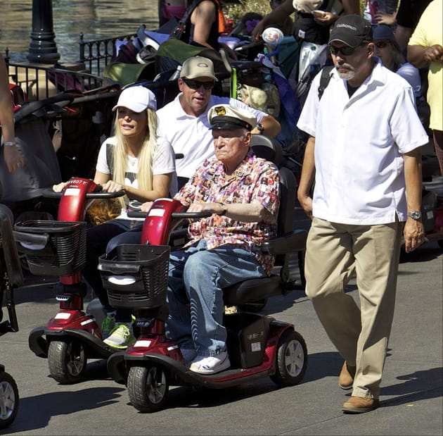 Tout roule pour Hugh et Crystal Hefner