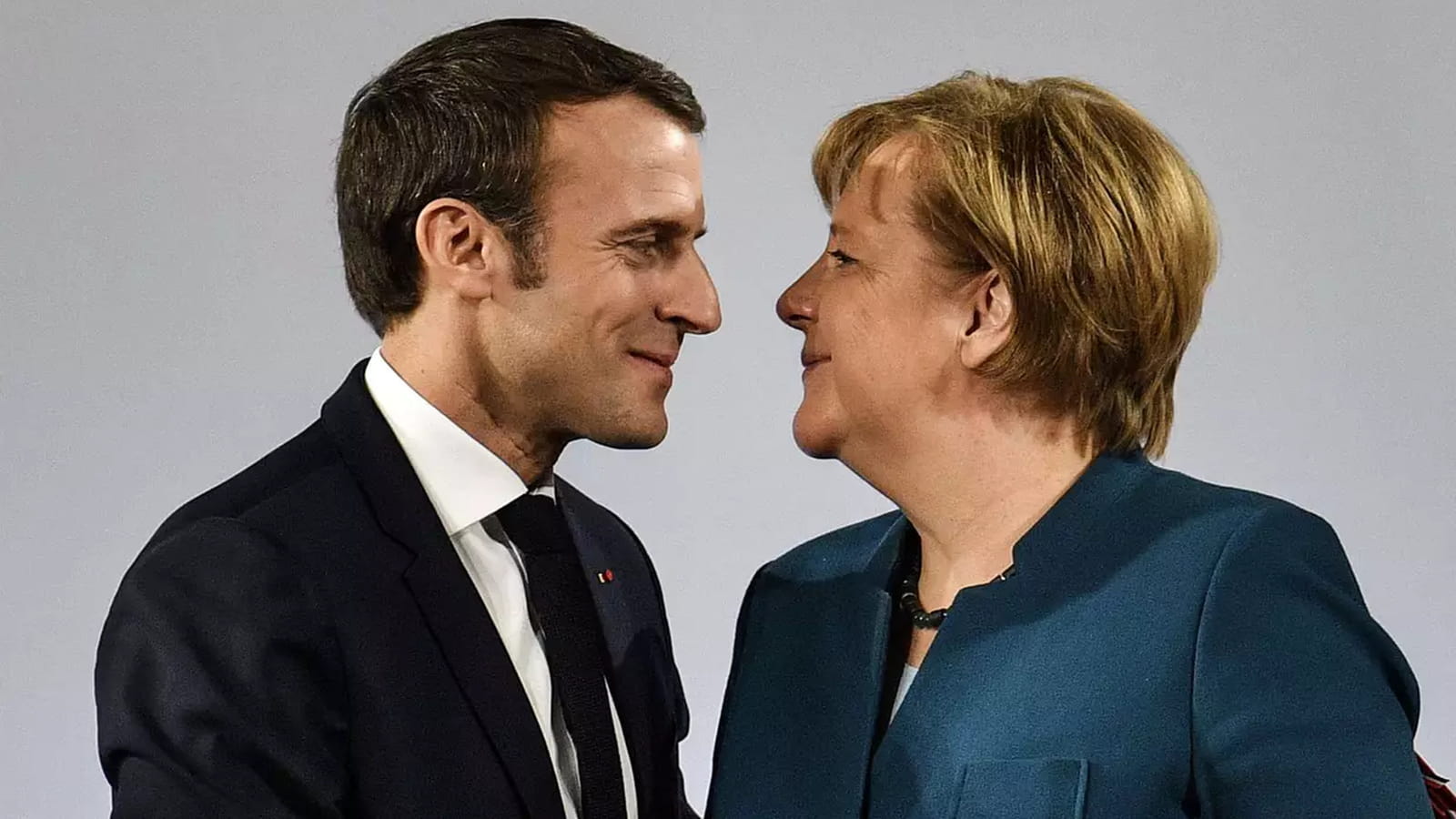 Emmanuel Macron et Angela Merkel