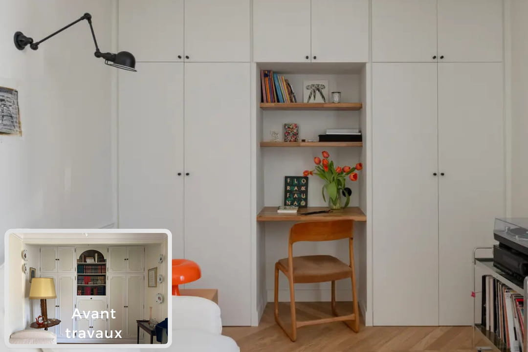 a 40 m² completely renovated without breaking a single wall