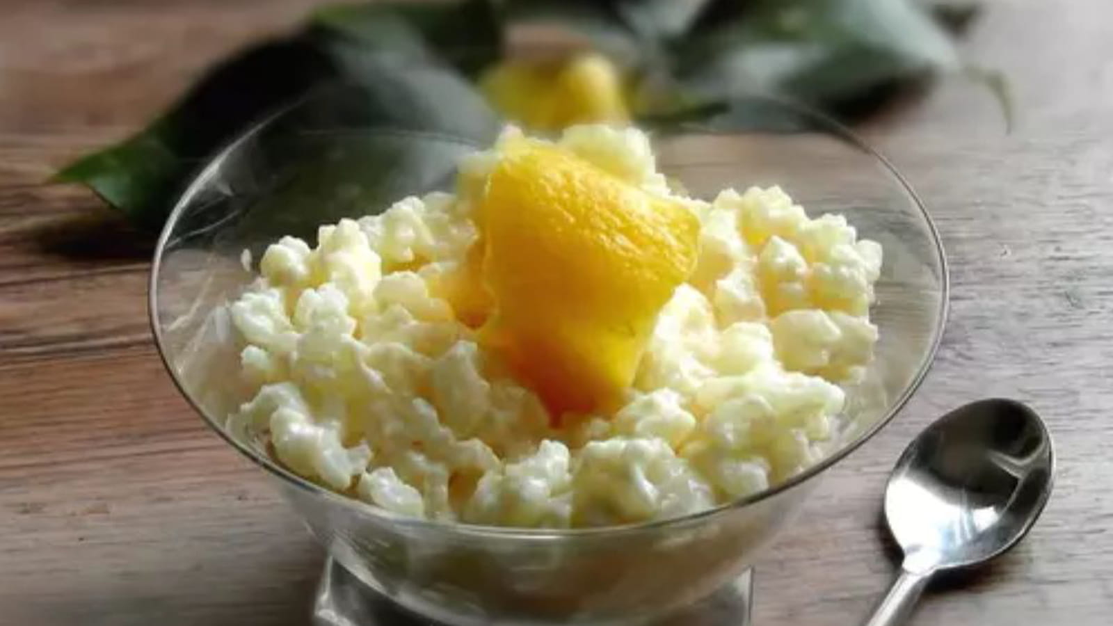 Risotto sucré au citron
