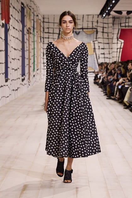 Look 49 du défilé Dior haute couture printemps-été 2024