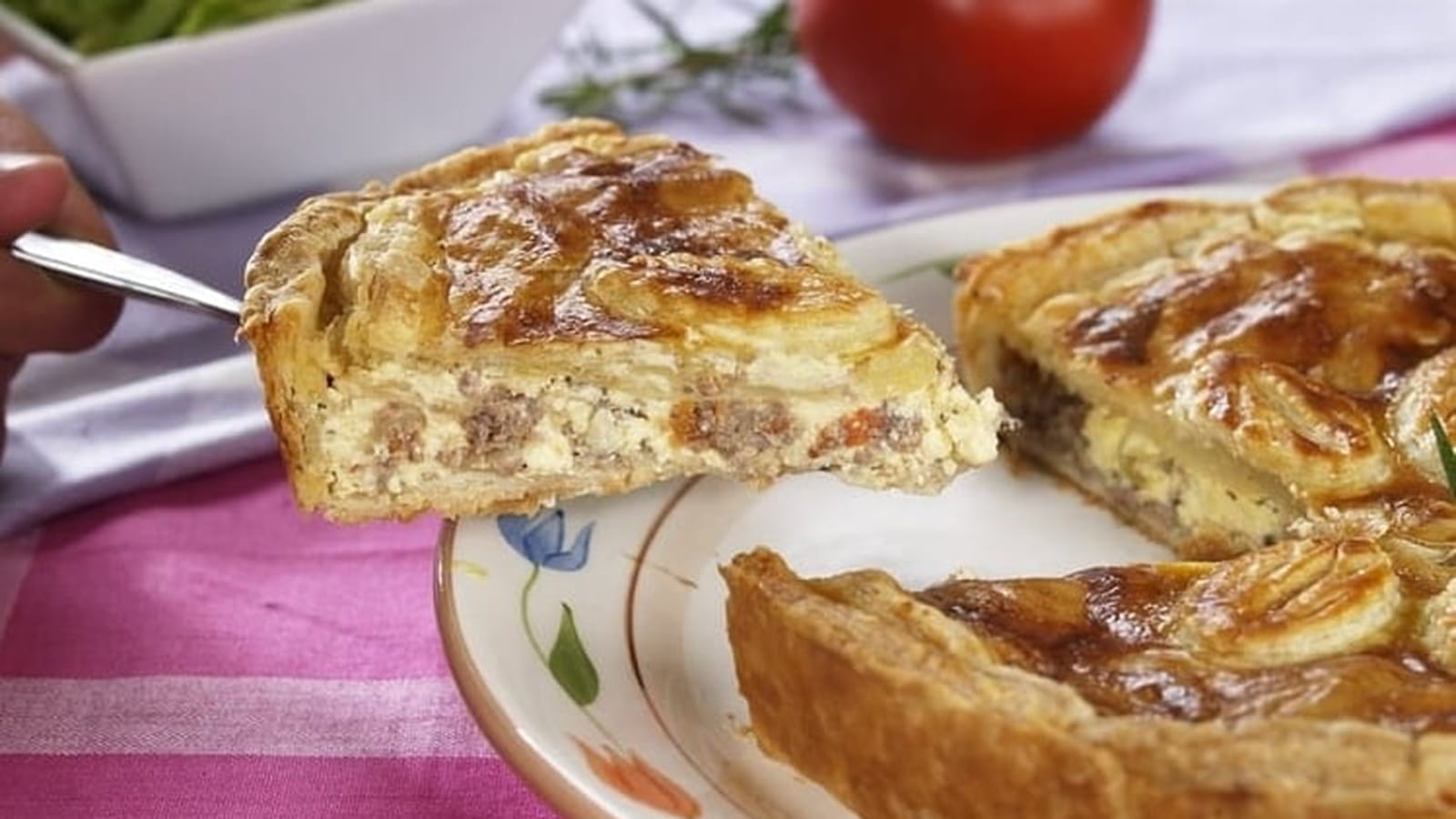Quiche Lorraine au Kiri