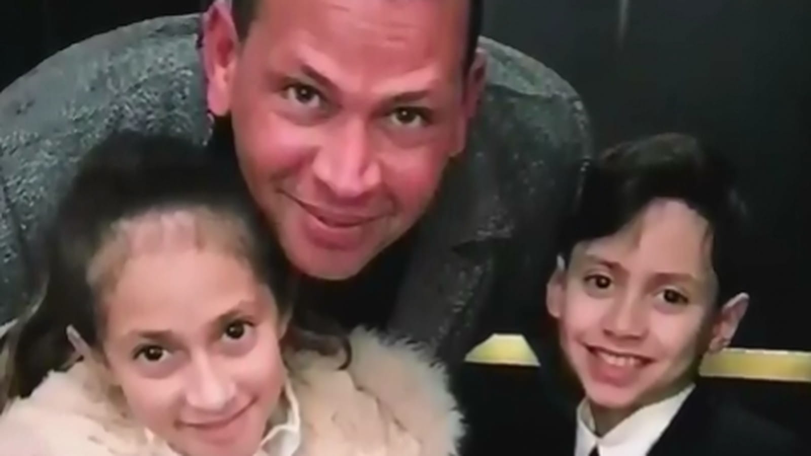 Alex Rodriguez, Maximilian et Emme Athony