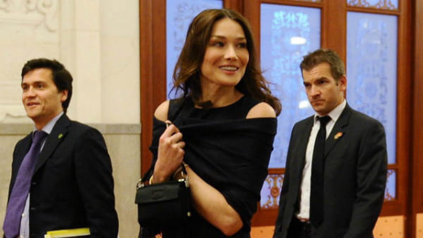 Carla Bruni le 28 avril 2010