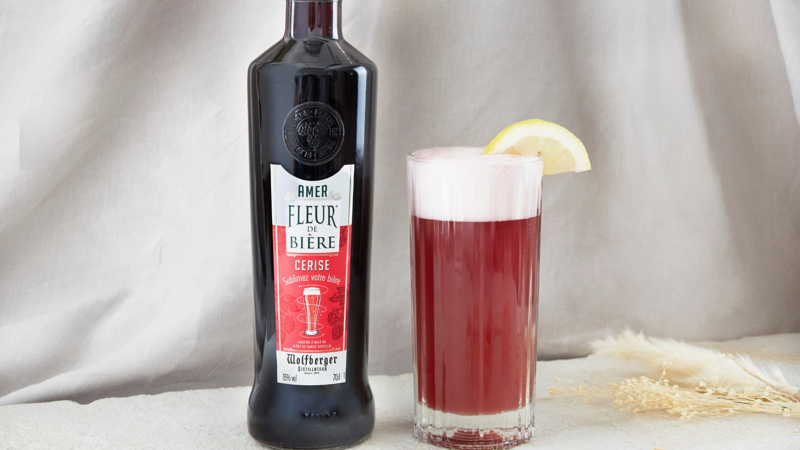 L’Amer Fleur de Bière Cerise de Wolfberger