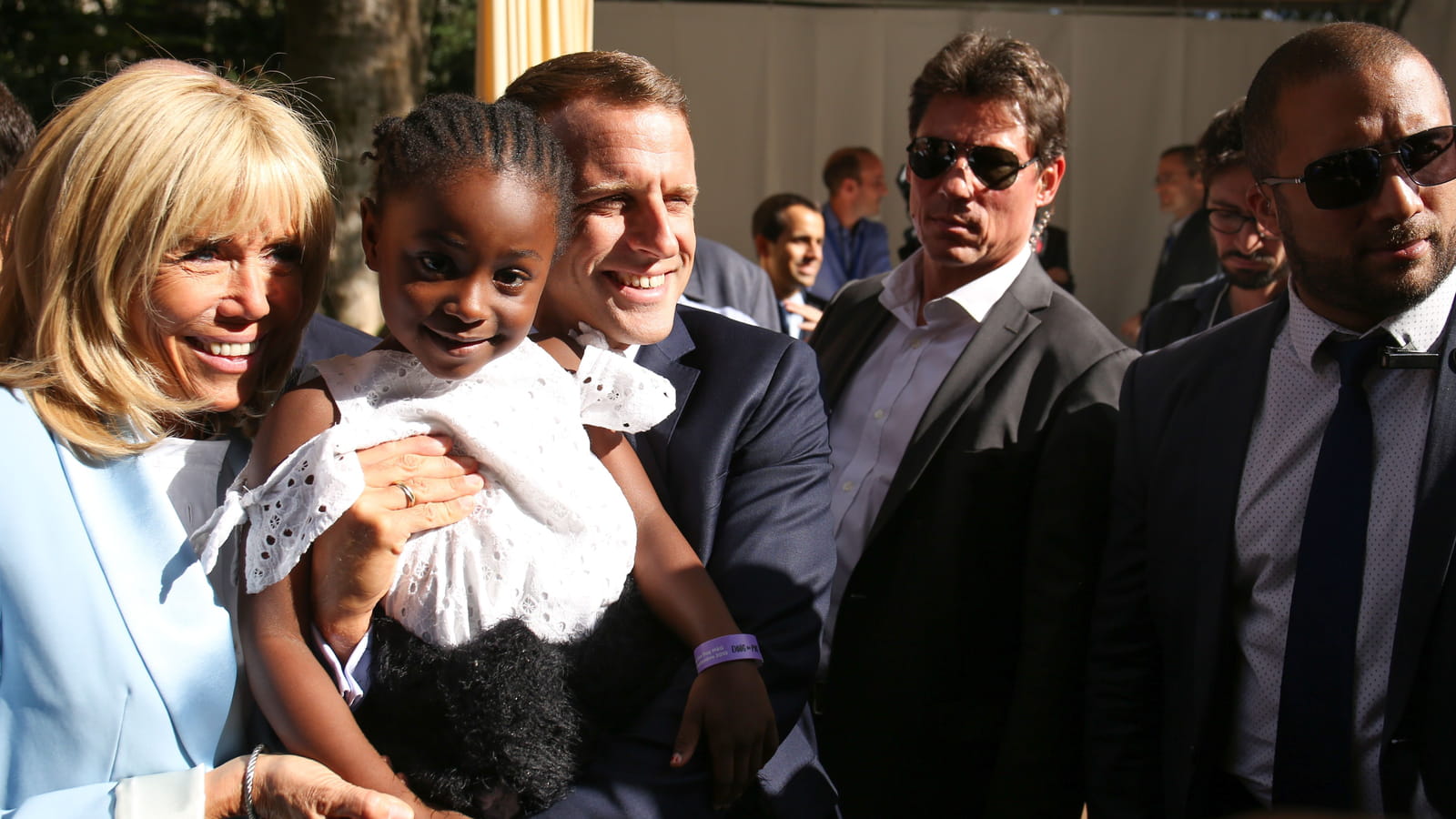 Emmanuel et Brigitte Macron