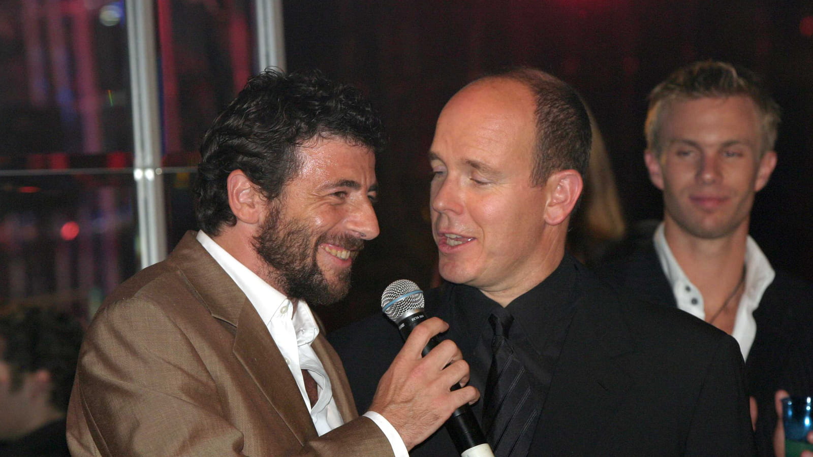 Patrick Bruel, Albert II de Monaco