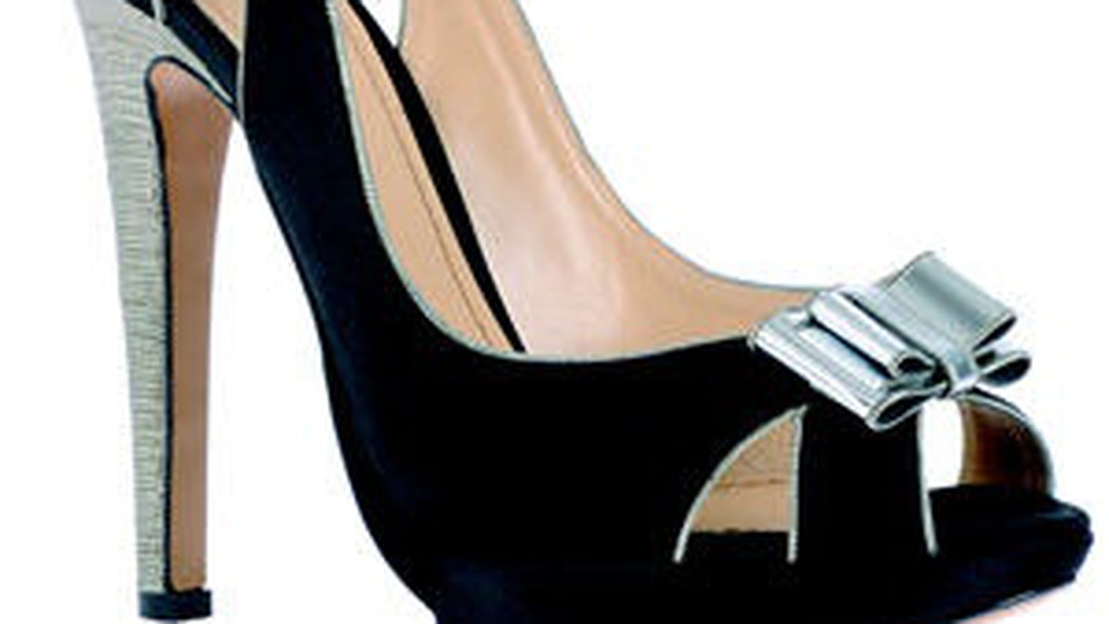 Escarpin à bout ouvert de Pollini