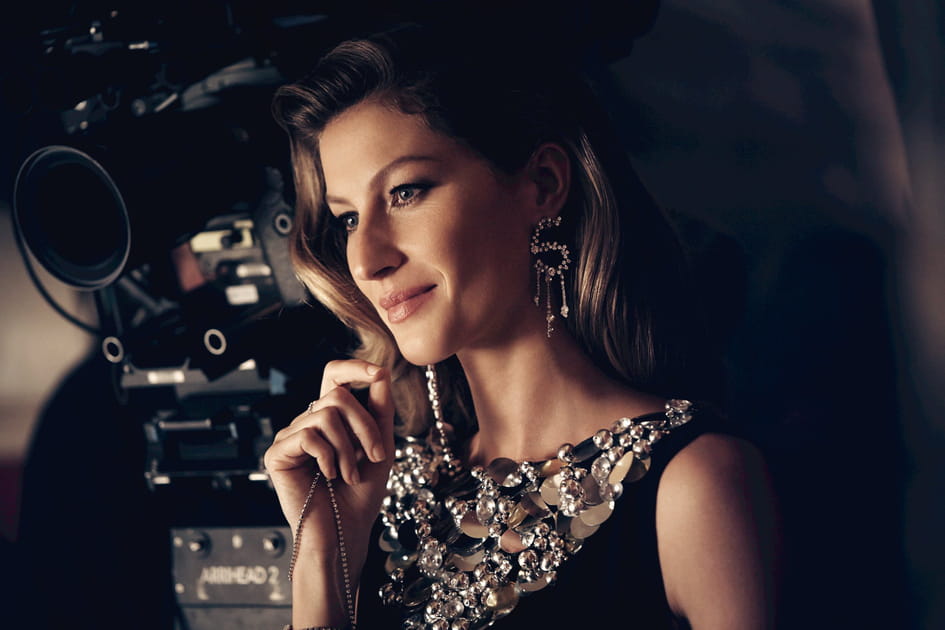 Les coulisses de la derni&egrave;re campagne de Chanel N&deg;5 avec Gis&egrave;le B&uuml;ndchen