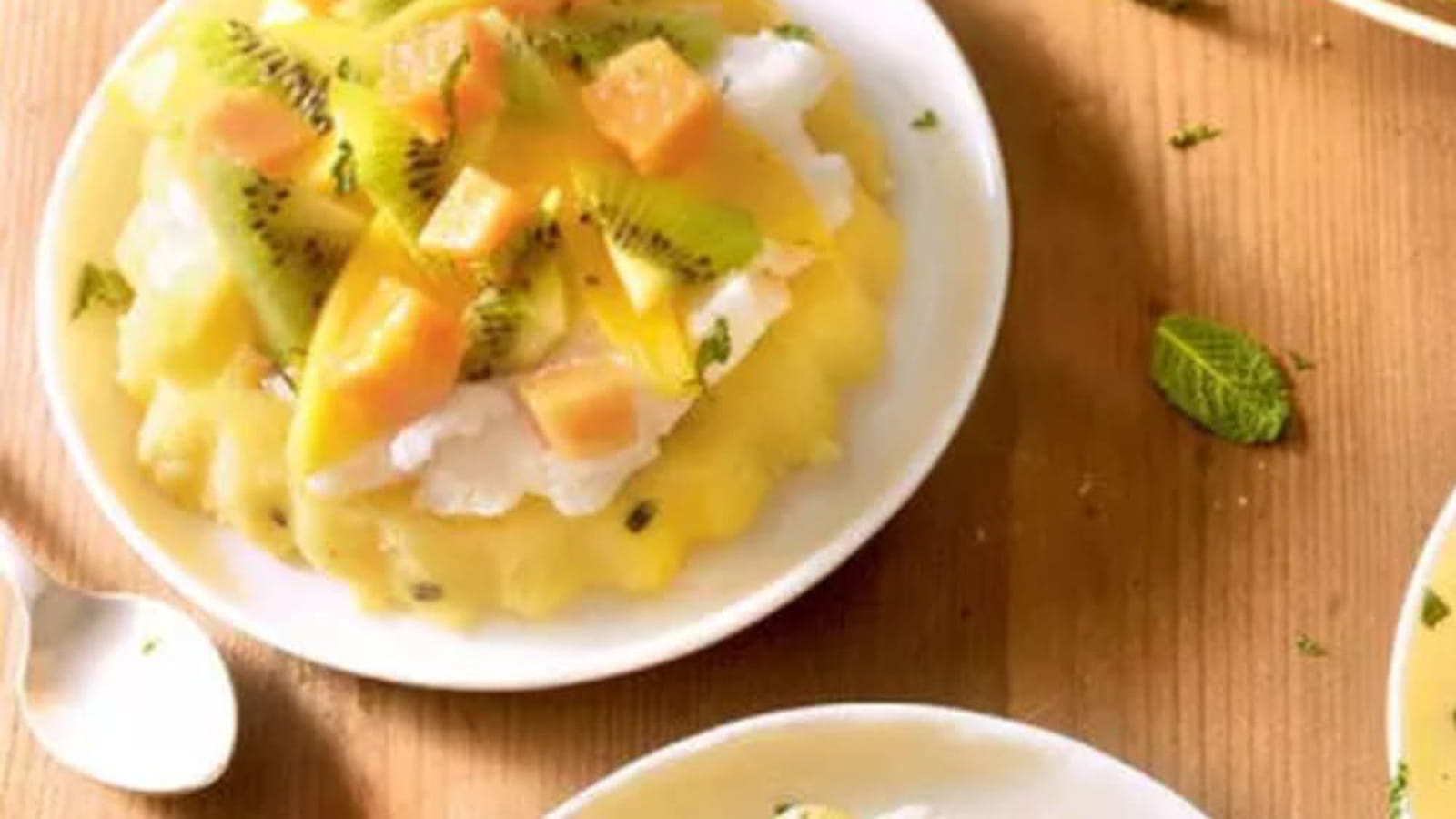 Tartelettes express aux fruits exotiques
