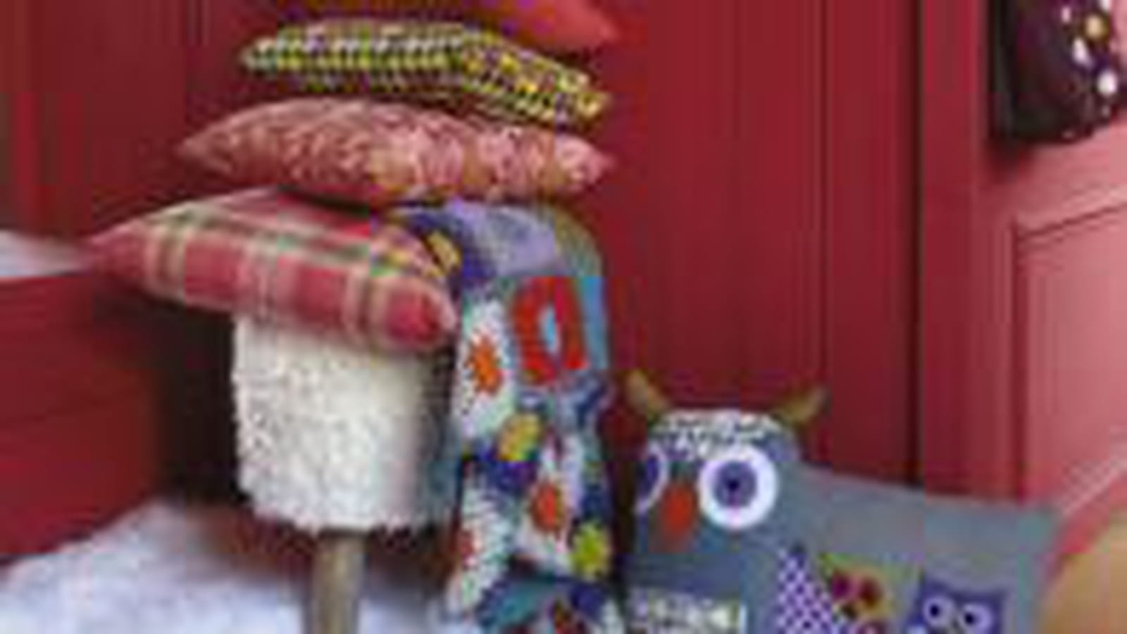 Coussins colorés