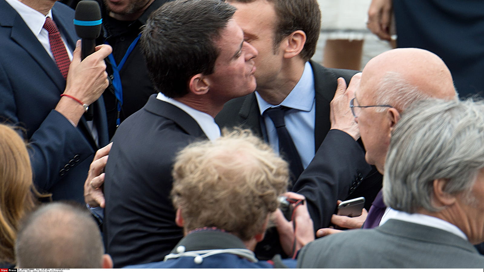 Manuel Valls et Emmanuel Macron