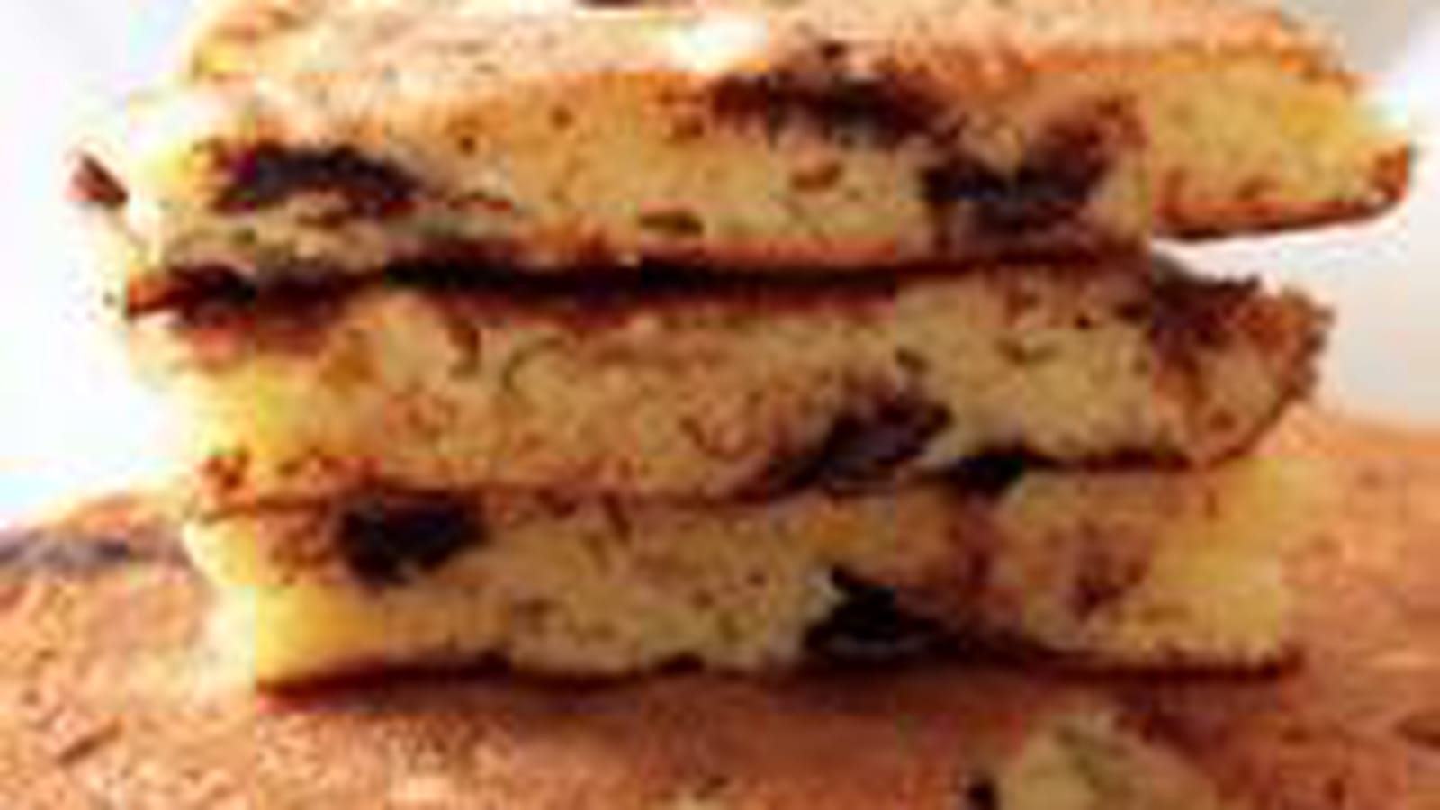 Pancakes ricotta orange chocolat