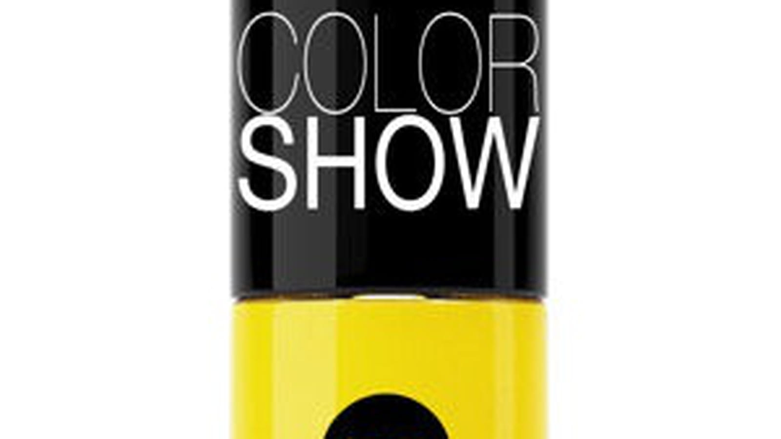 Vernis ColorShow, electric yellow de Gemey Maybeline