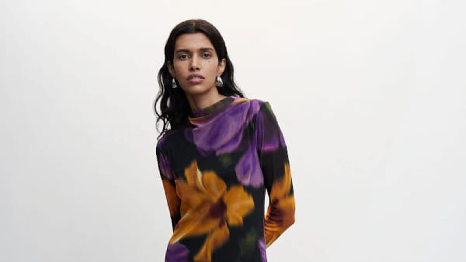 Robe en tulle Mango