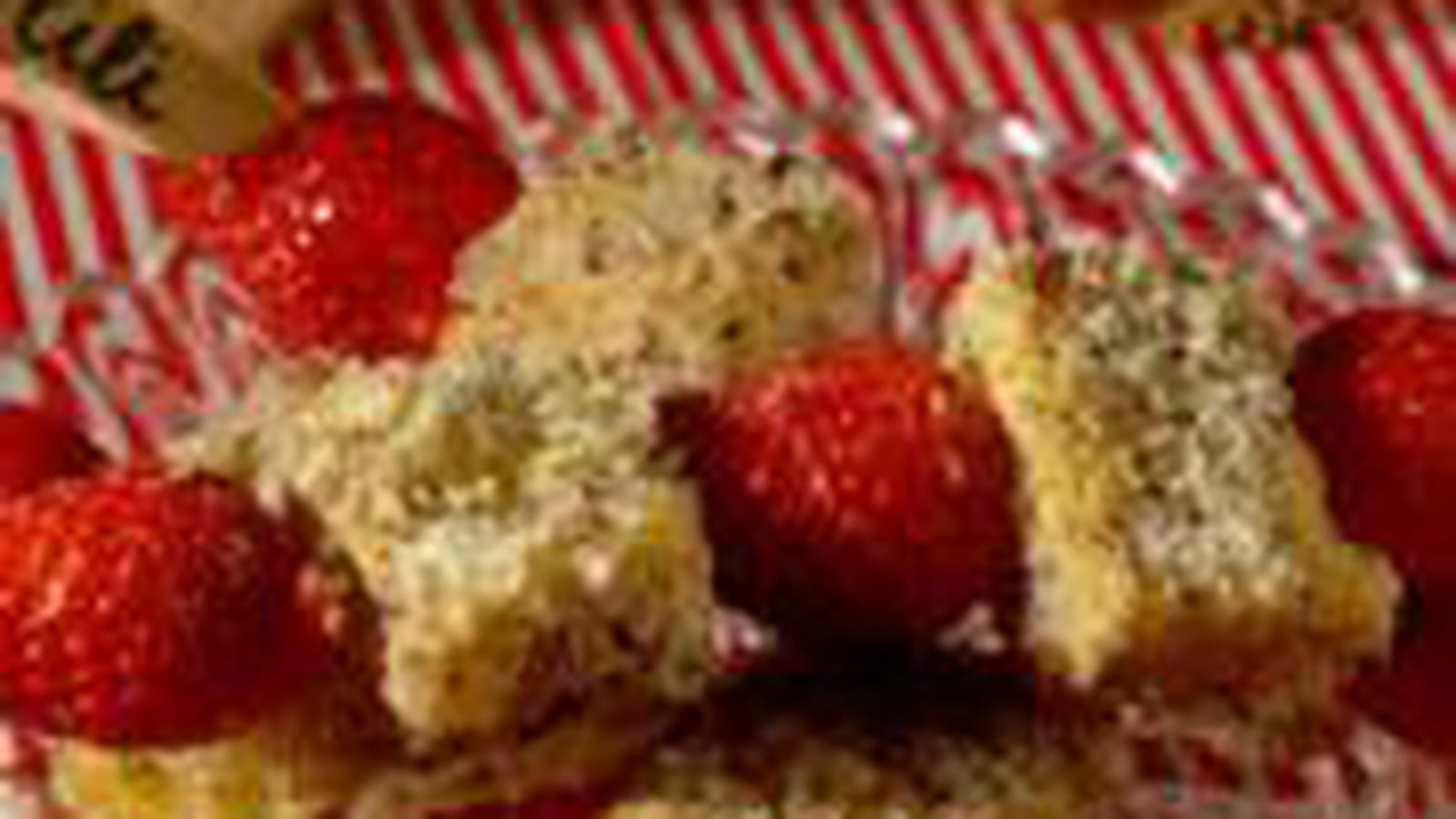 Brochettes de pain perdu aux noisettes