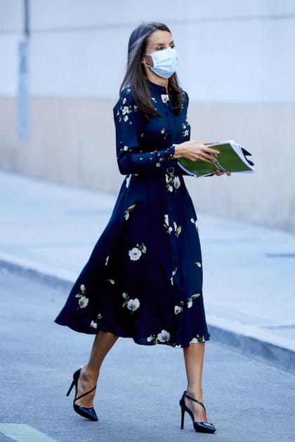 TOP&nbsp;: Laetizia d'Espagne en robe fleurie