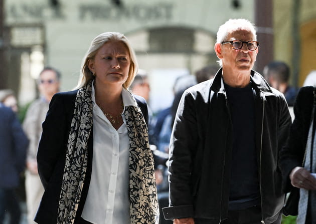 Obsèques de Daniel Bilalian : sa fille Marguerite Bilalian, émue mais digne