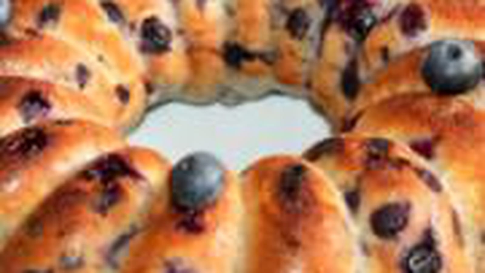 Blueberry breakfast cake