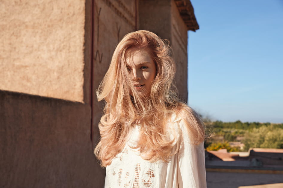 Les cheveux longs d&eacute;grad&eacute;s