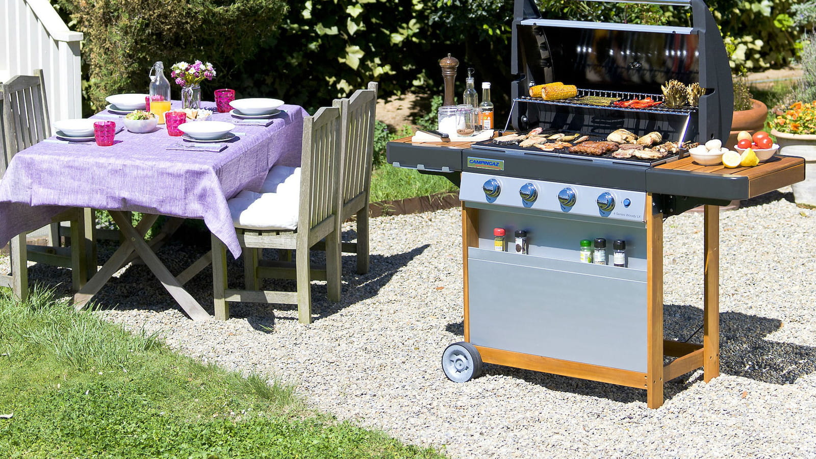 Barbecue Barbecue 3 Series Woody L Camping gaz