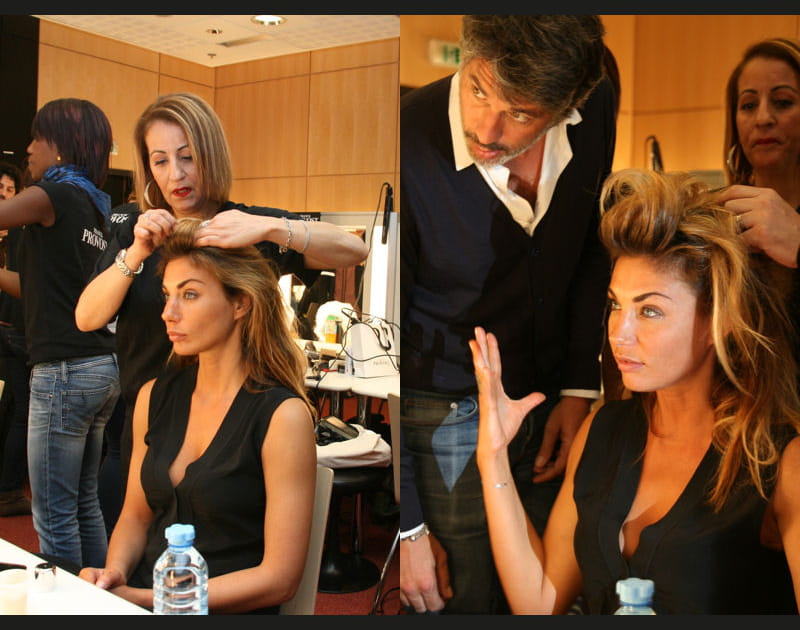 La coiffure d'Ariane Brodier