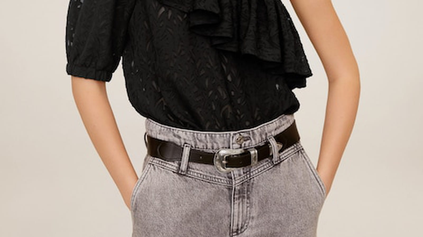 Blouse asymétrique
