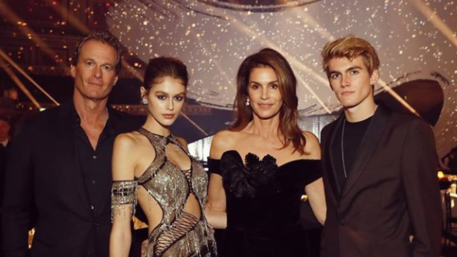 Rende Gerber, Kaira Gerber, Cindy Crawford et Presley Gerber
