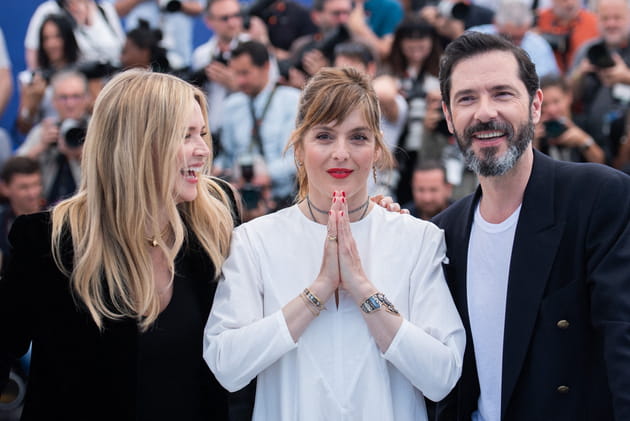 Virginie Efira, Valérie Donzelli et Melvil Poupaud : Namasté à Cannes !